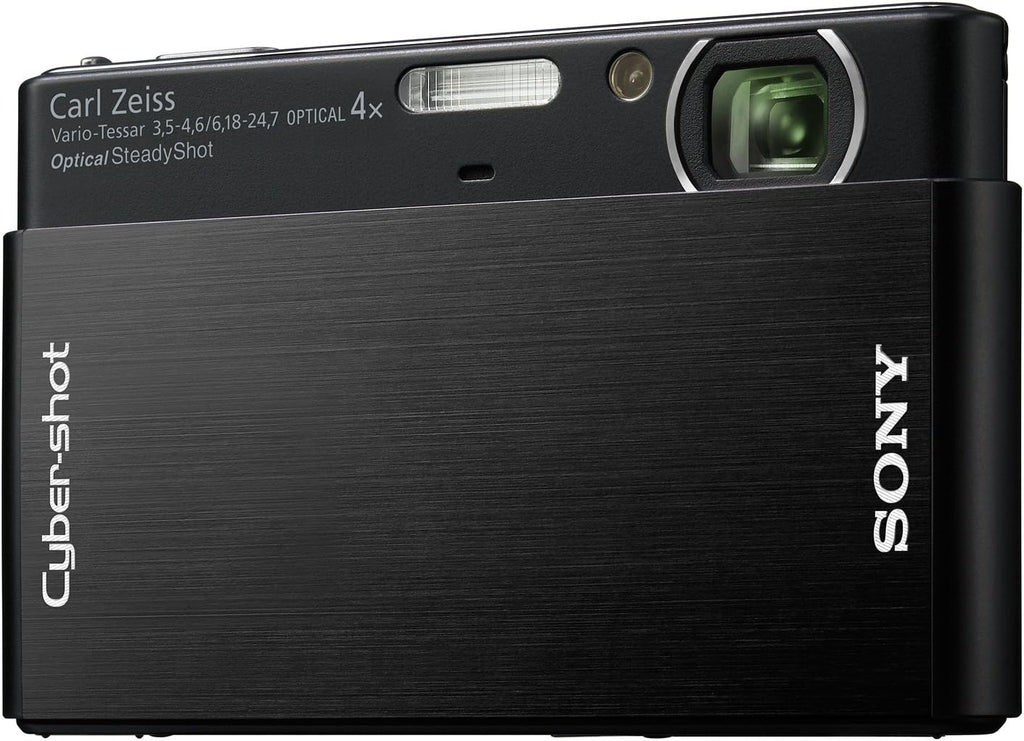 Sony Cybershot DSC-T77 Full HD 1080i, 10.1 MP Digital Camera with 4x Optical Zoom with Super Steady Shot Image Stabilization (Black)