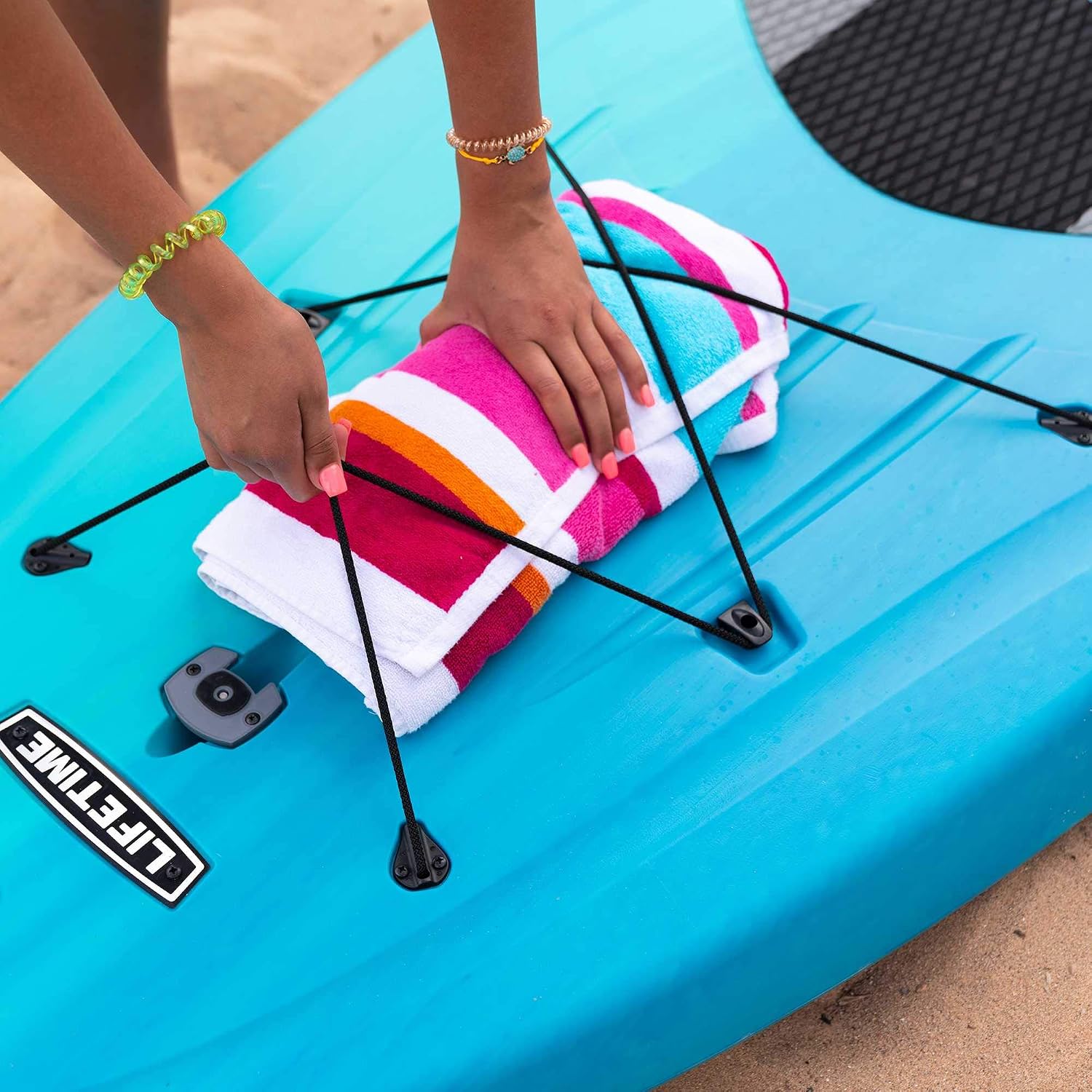 LIFETIME 91014 Horizon 100 Stand-Up Paddleboard, 2 Pack, Paddles Included, 10 feet
