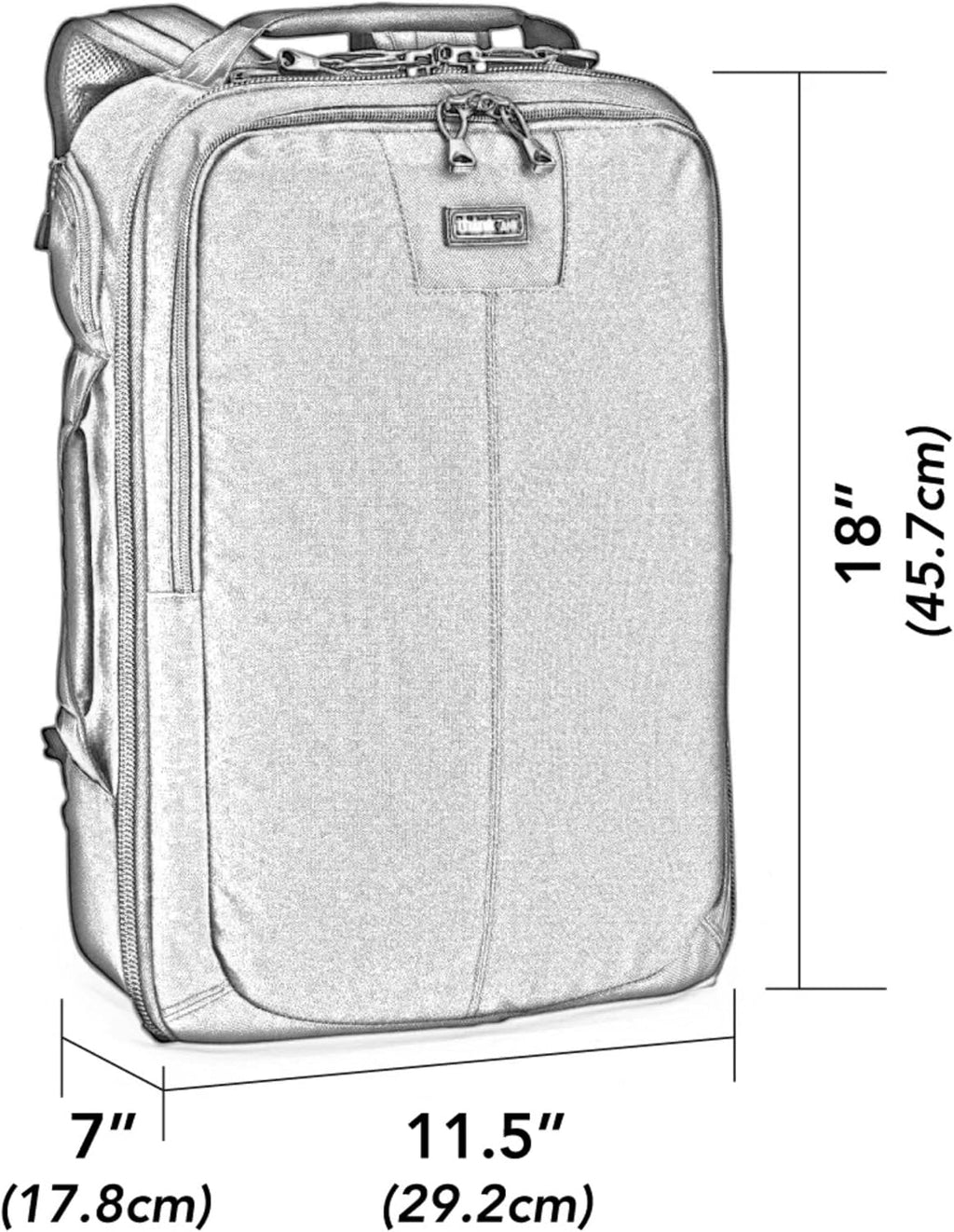 Think Tank Airport Essentials Carry-on Backpack for Standard DSLR and Mirrorless Photography Equipment - Black