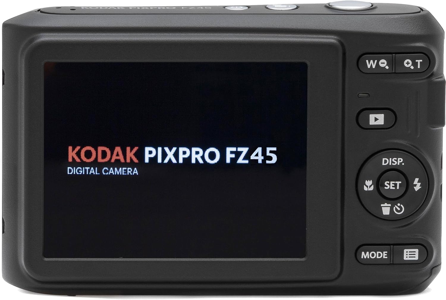 Kodak PIXPRO FZ45 16MP Digital Camera 4X Optical Zoom 27mm Wide Angle 1080P Full HD Video 2.7' LCD Camera (Red) + 64GB Card and Reader + Memory Wallet Bundle