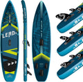 iTAOSTAR Lead 12' × 35' / 11' × 33' Stand Up Paddle Board Inflatable, Extar Wide SUP Board with 5 Fins Stable Design for Adults, Youth, All Skill Levels, Lakes, Oceans