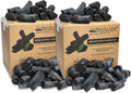 The Bincho Grill Classic Binchotan Charcoal 22lbs (2-Packs of 11lbs)– 100% Natural Hardwood for Japanese BBQ, Yakitori & Charcoal Grills. High Heat, Clean Burn, Low Smoke, No Spark