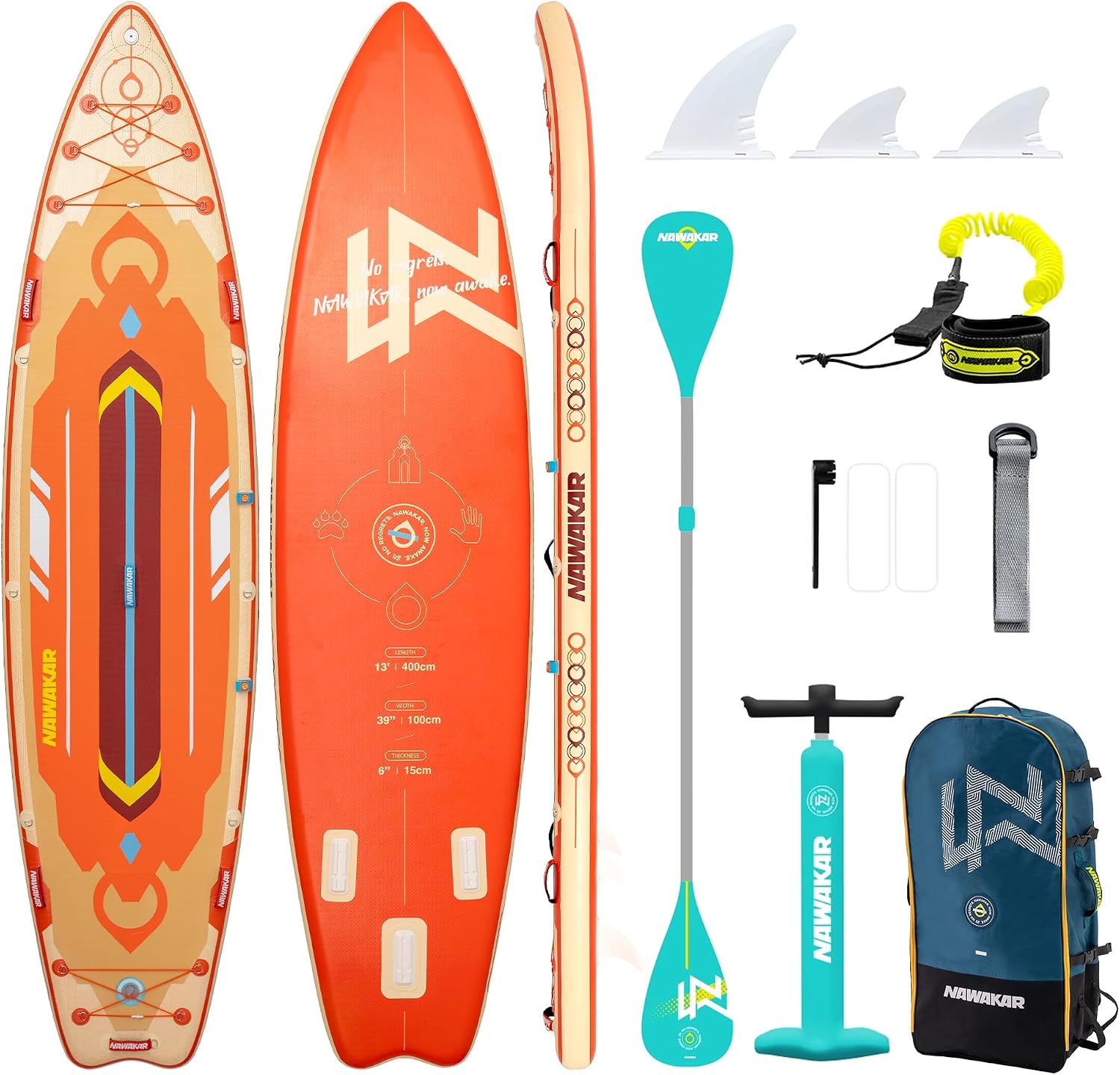 FunWater Inflatable Stand Up Paddle Board 10'6'/11'/11'6' Paddle Board for Adults & Youth, Paddleboards Inflatable with Premium SUP Accessories, Wide Stable, Non-Slip Comfort Deck