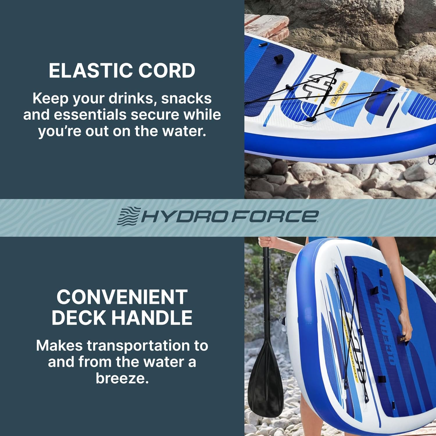 Bestway Inflatable Stand-Up Paddle Board & Kayak Set, Multi