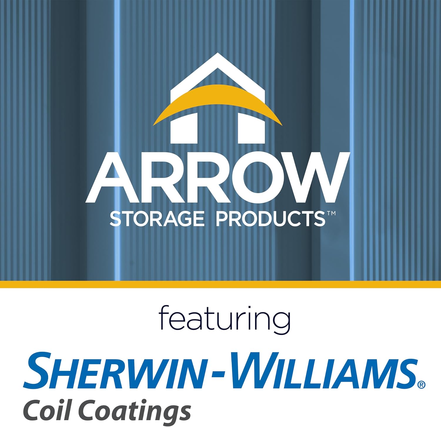Arrow Classic Metal Shed, 12 x 14, Blue Grey