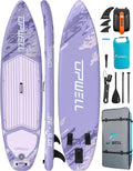 UPWELL 10'6'/11'/11'6' Inflatable Paddle Board, Stand Up Paddlboard for Youth & Adults, Stable Design, Premium SUP Accessories, Backpack, Leash, Hand Pump, Fins