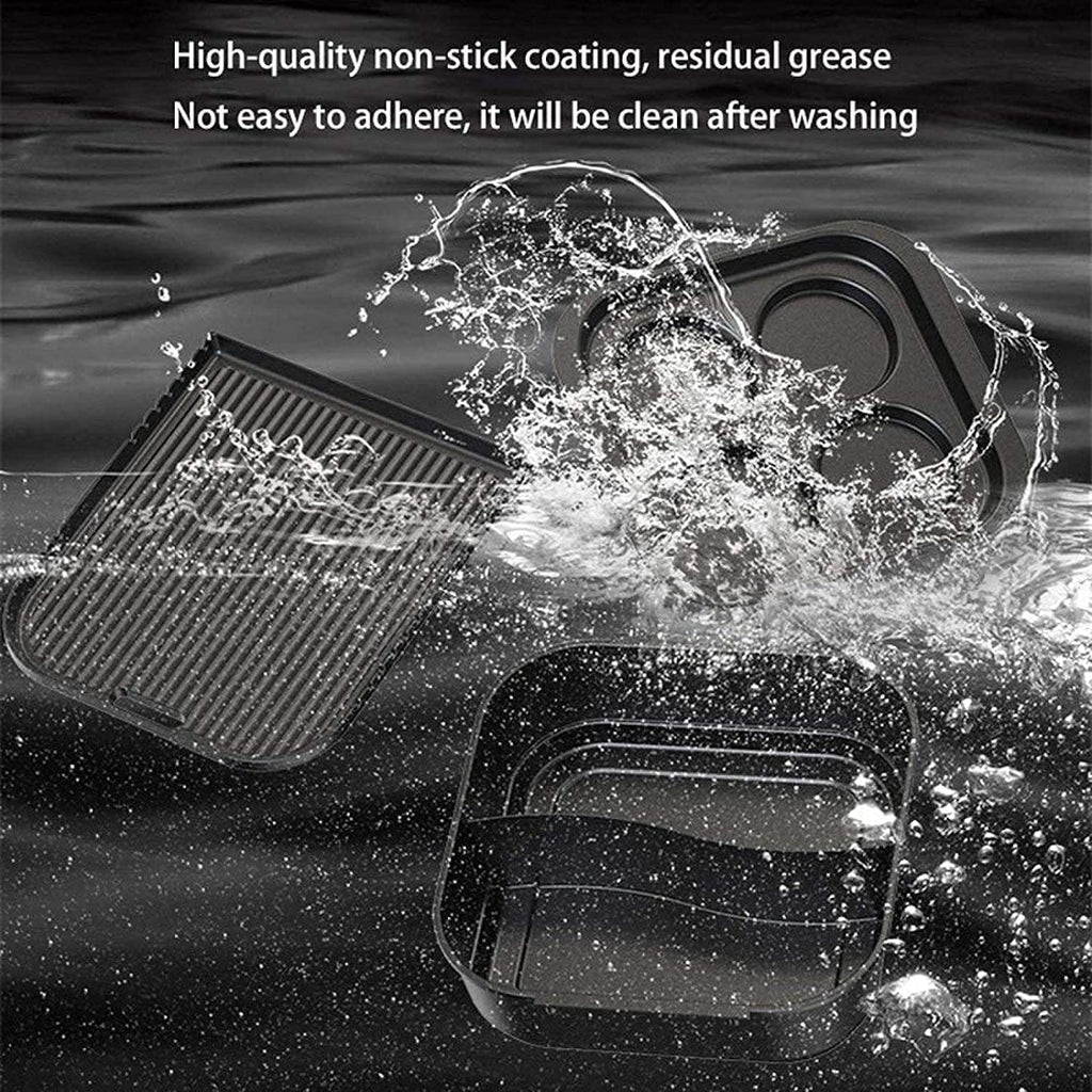 Electric BBQ Grill Indoor Electric Hot Pot Household Hot Pot Barbecue Integrated Pot Detachable Separate Hot Pot Roasting Pan Indoor Smokeless Healthy