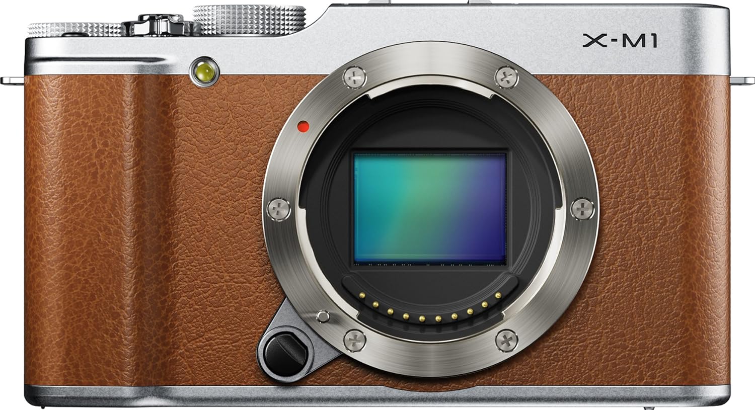 Fujifilm X-M1 Compact System 16 MP Digital Camera with 3-Inch LCD Screen - Body Only (Brown)