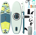 Niphean (Extra Large) Inflatable Paddle Board, SUP for 2+1 People/Family 500lbs Capacity Stand Up Paddle Board with SUP Accessories, StabilTrac Fin Non-Slip Paddleboard for Adults