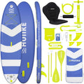 HUIIKE Inflatable Paddle Board for Adults with Accessories Included, Oar, Fins, Pump. Stand Up Paddleboard Great Stability and Resistance. 10' x 33' x 5.9', Maximum Load 286 lb