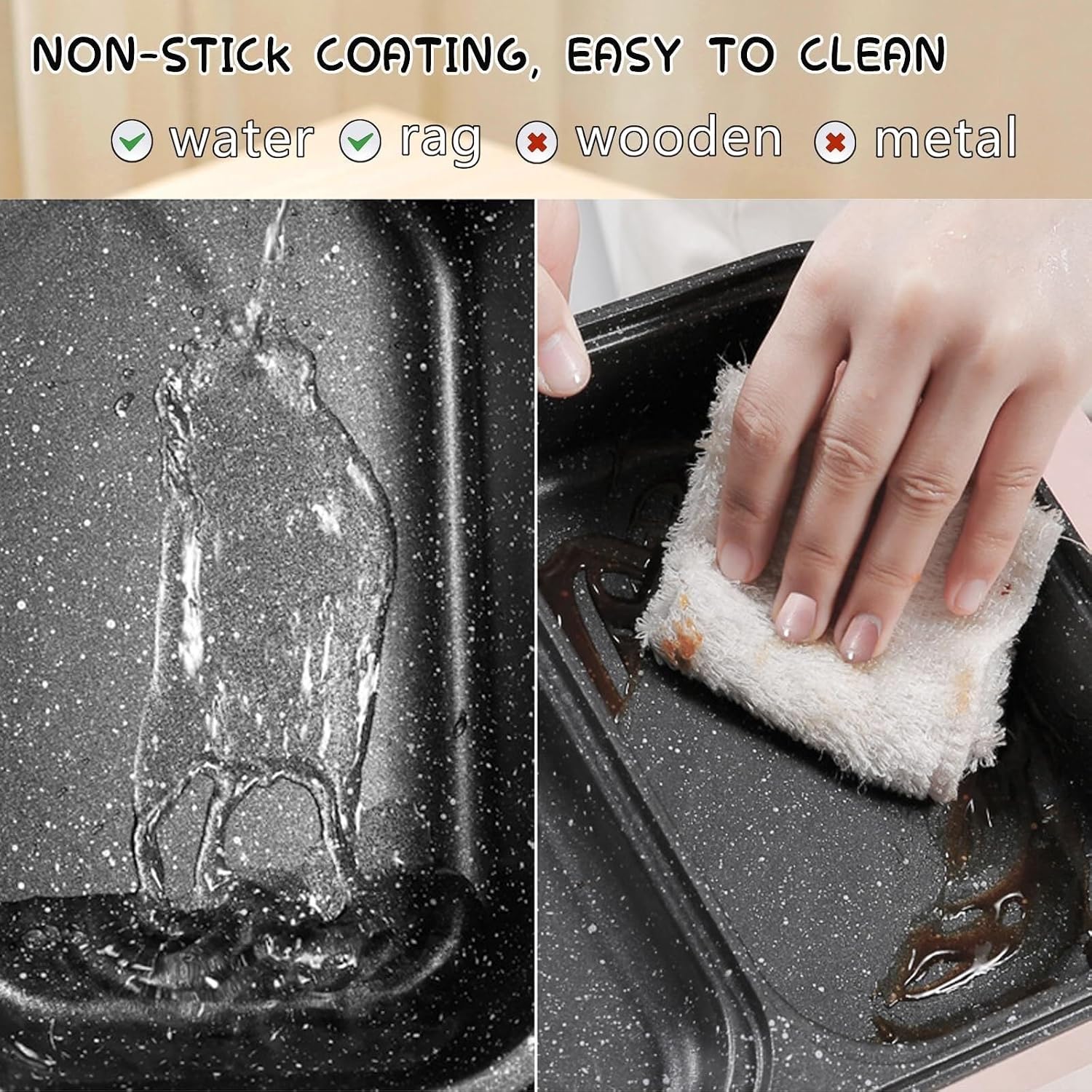 Electric Hot Pot & Grill Combo - Non-Stick Soup Pot & Korean BBQ for 2-4, Easy to Clean, Perfect for Family Gatherings, Medium Size Kitchen Essential