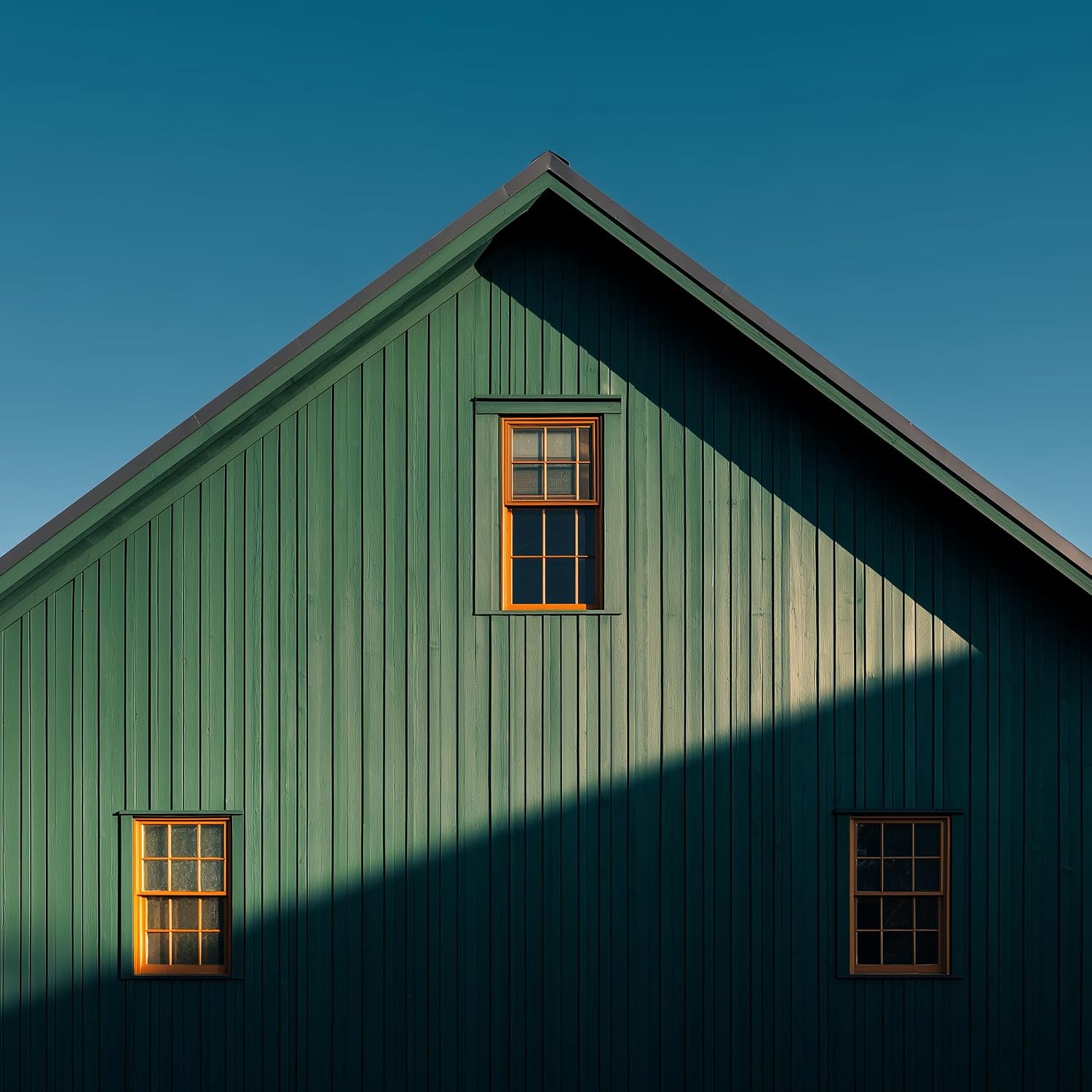 EVOLVE Barn & Fence Paint, Flat (Hunter Green), 5 Gallon – Durable Scratch-Resistant Wood Coating for Outbuildings & Fences, Fast-Dry Water-Based Formula