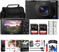 Sony Cyber-Shot DSC-RX100 VII Digital Camera (DSC-RX100M7) + 2 x 64GB Memory Card + Case + 3 x NP-BX1 Battery + Card Reader + LED Light + Corel Photo Software + HDMI Cable + Charger + More (Renewed)