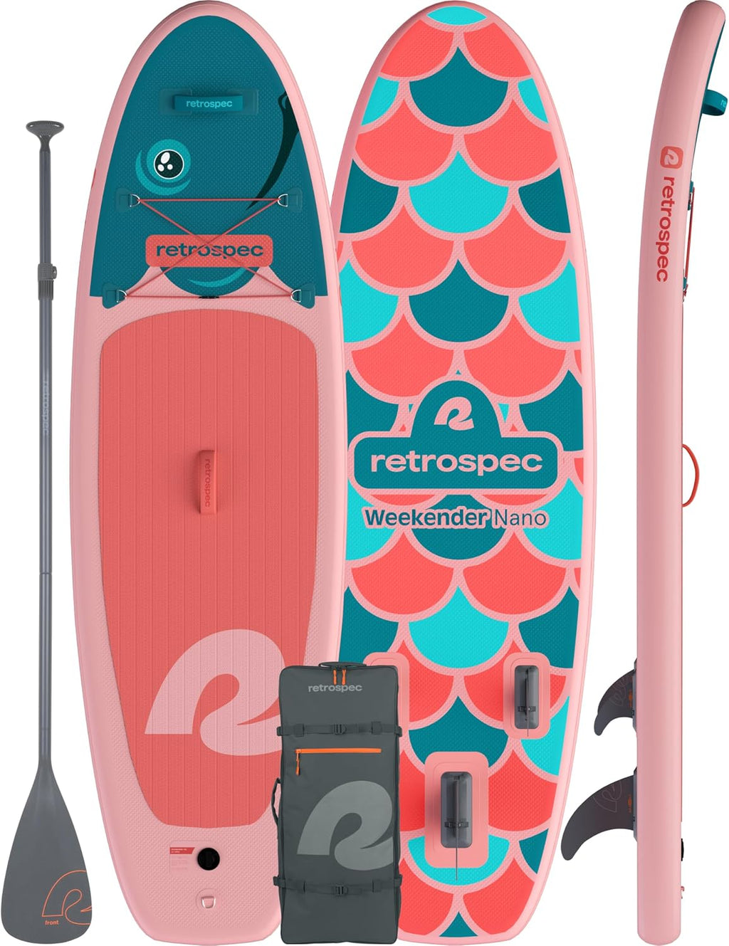 Retrospec Weekender-Nano 8ft. Inflatable Stand Up Paddleboard