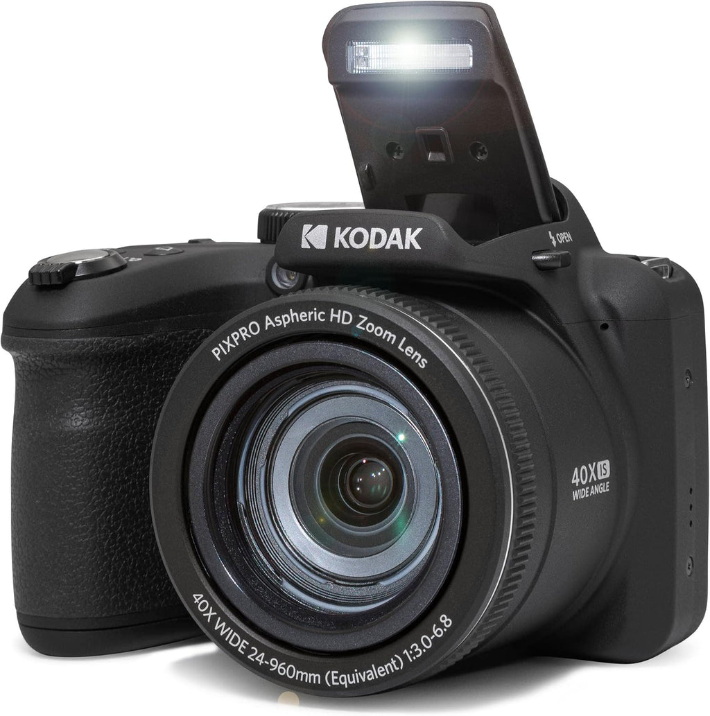 Kodak PIXPRO AZ405 Digital Camera + 64GB Memory Card + Camera Case (Black)
