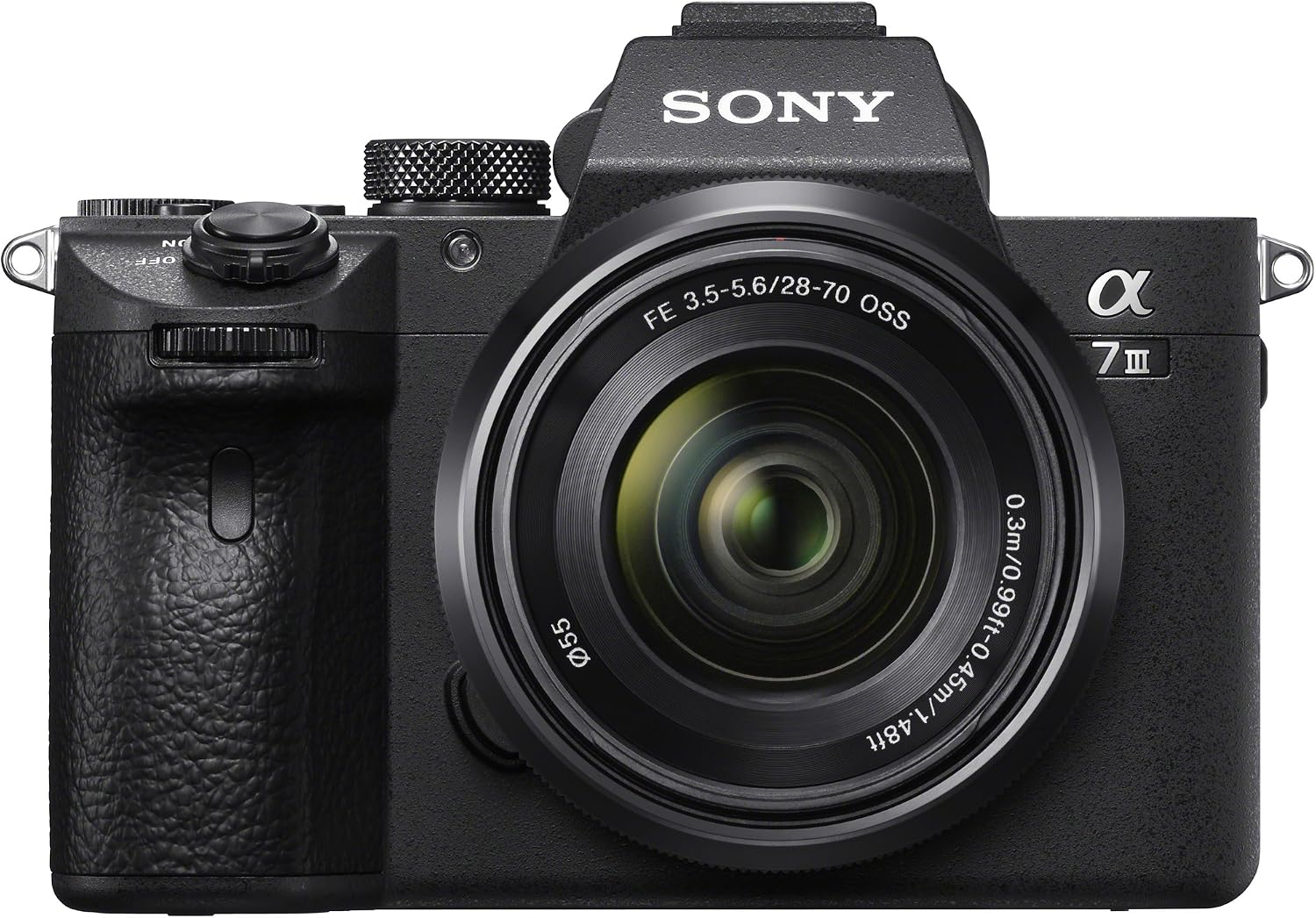 Sony ILCE-7M3K/B a7III Full Frame Mirrorless Camera with 2 Lens Kit FE 28-70mm F3.5-5.6 SEL2870 + FE 50mm F1.8 SEL50F18F | Official Sony USA Partner Model | Bundle with 2X 64GB Cards, Deco Gear Case