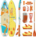 iTAOSTAR Pets 8'×29' / 11'×35' / 11'6'×34'/11'×34' Inflatable Paddle Board, One-Stop Premium SUP Accessories, Extra Wide Paddle Board for More Balance, Tailored Fins for More Fun