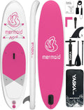 YASKA Inflatable Stand up Paddle Board 11ft with Premium SUP Accessories,Extra Wide Design Non-Slip Paddleboard for Beginner Adults Advenor Yoga Fishing