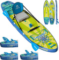 iTAOSTAR Journey 11'6' / 11'×34' / 11'×35' Extra Wide Paddle Board, One-Stop Premium SUP Board Accessories, Tailored Fins, Stable Inflatable Stand Up Paddle Boards for Youth/Adults of All Skill Levels