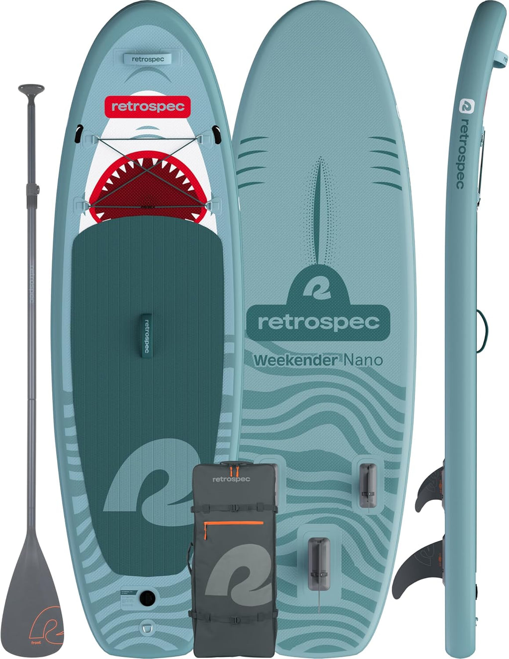 Retrospec Weekender-Nano 8ft. Inflatable Stand Up Paddleboard