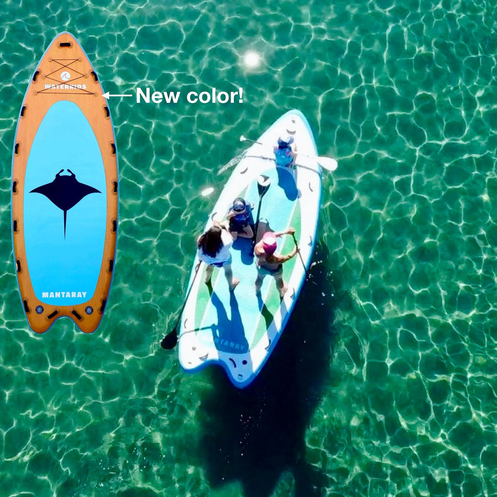 Waterkids Paddle Boards for Kids and Adults, Inflatable Stand Up Paddle Board Packages for Families