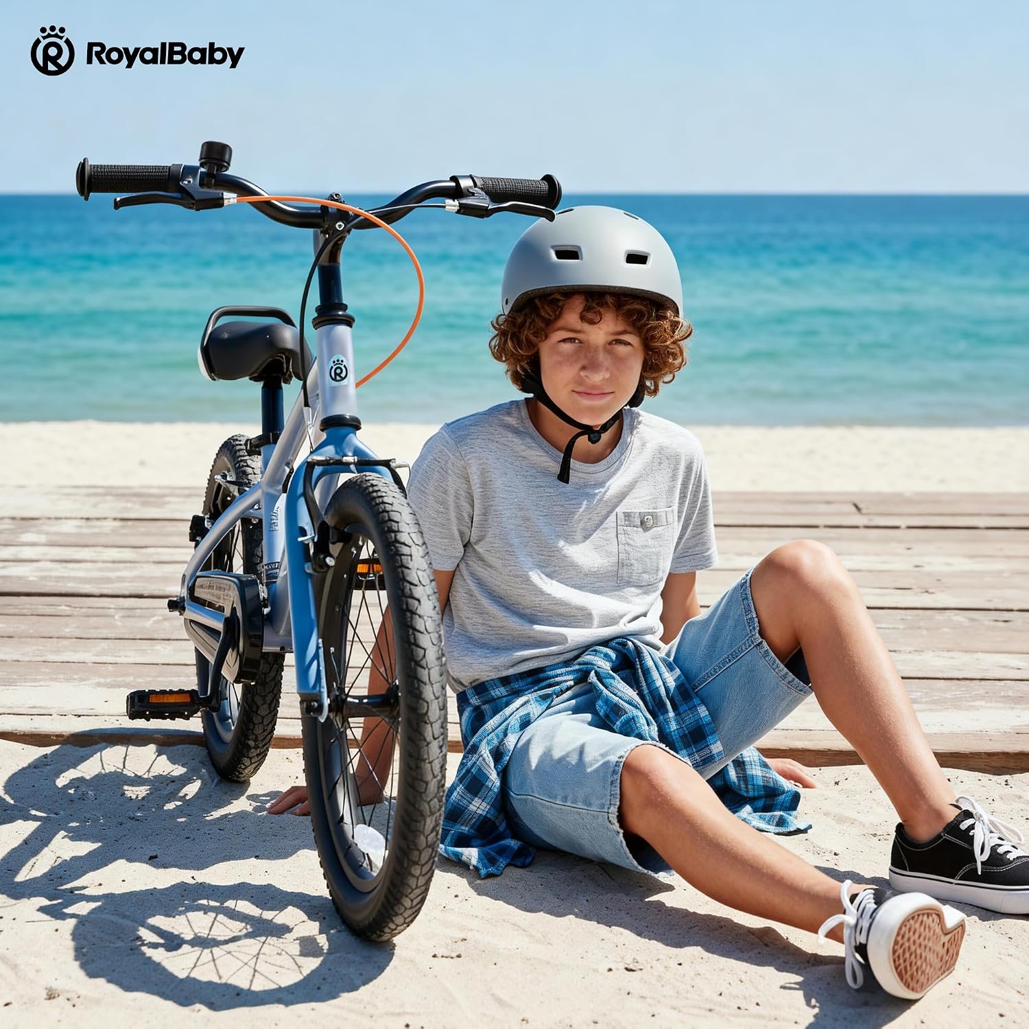 RoyalBaby EZ Kids Bike 12 14 16 18 20 Inch Balance Pedal 2-in-1 Training Bicycle Boys Girls Ages 3 to 12 Years Easy Learn for Beginners