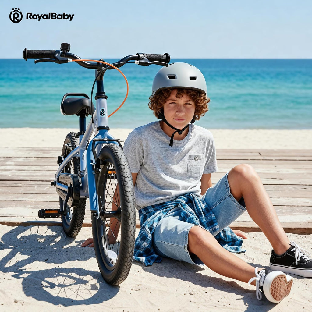 RoyalBaby EZ Kids Bike 12 14 16 18 20 Inch Balance Pedal 2-in-1 Training Bicycle Boys Girls Ages 3 to 12 Years Easy Learn for Beginners