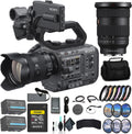 Sony FX6 Digital Cinema Camera Kit with 24-105mm Lens ILME-FX6VK, Sony FE 24-70mm Lens, 160GB Memory Card, BP-U35 Battery, Filter Kit, Color Filter Kit, Bag, Memory Card Wallet, and More