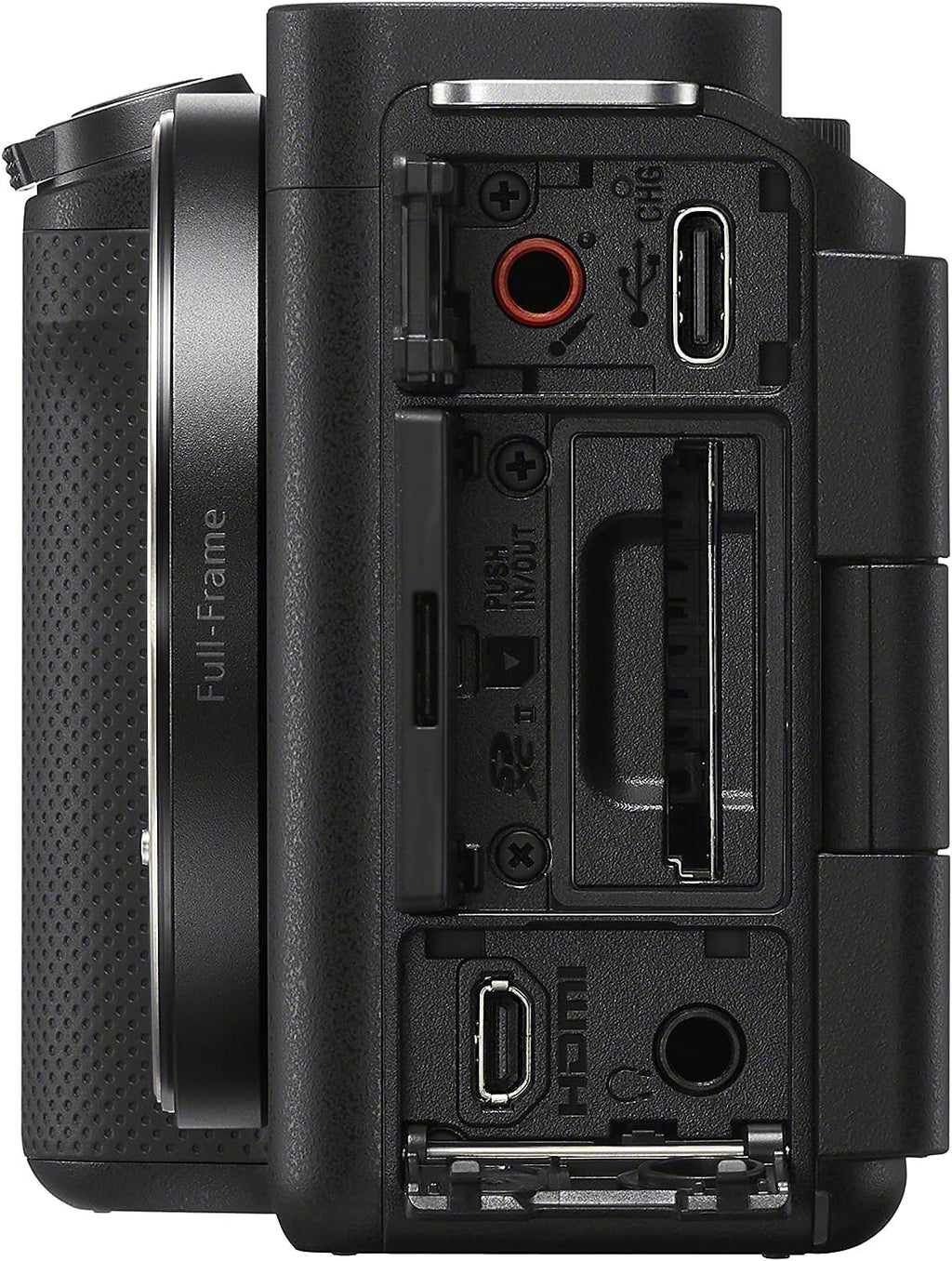 Sony Alpha ZV-E1 Full-Frame Interchangeable Lens Mirrorless Vlog Camera with 28-60mm Lens - Black Body