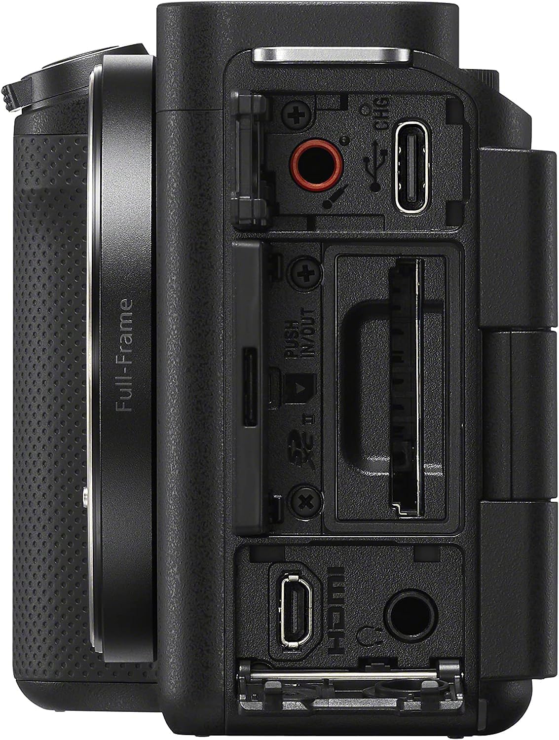 Sony Alpha ZV-E1 Full-Frame Interchangeable Lens Mirrorless Vlog Camera with 28-60mm Lens - Black Body