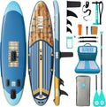 Niphean Inflatable Stand Up Paddle Board with SUP Accessories, Anti-Slip EVA Deck, 10'6'' Inflatable Paddle Boards for Adults & Youth of All Skill Levels