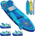 iTAOSTAR Journey 11'6' / 11'×34' / 11'×35' Extra Wide Paddle Board, One-Stop Premium SUP Board Accessories, Tailored Fins, Stable Inflatable Stand Up Paddle Boards for Youth/Adults of All Skill Levels