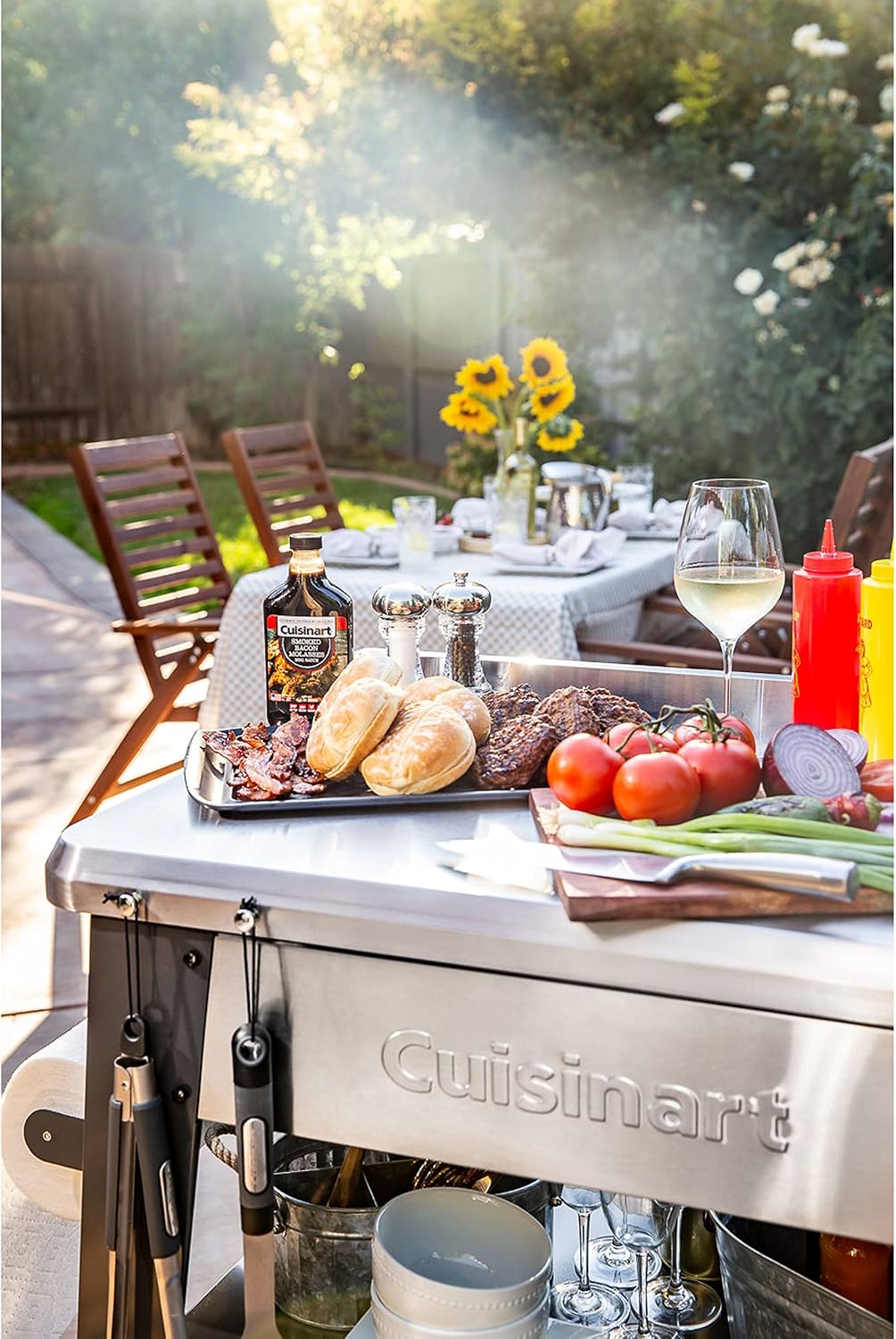 Cuisinart CPT-194 Outdoor Stainless Steel Grill Prep Table