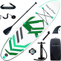 Aqua Plus 6inches Thick Inflatable SUP for All Skill Levels Stand Up Paddle Board,Paddle,Pump,ISUP Travel Backpack, Leash,Shoulder Strap,Youth,Adult Inflatable Paddle Board