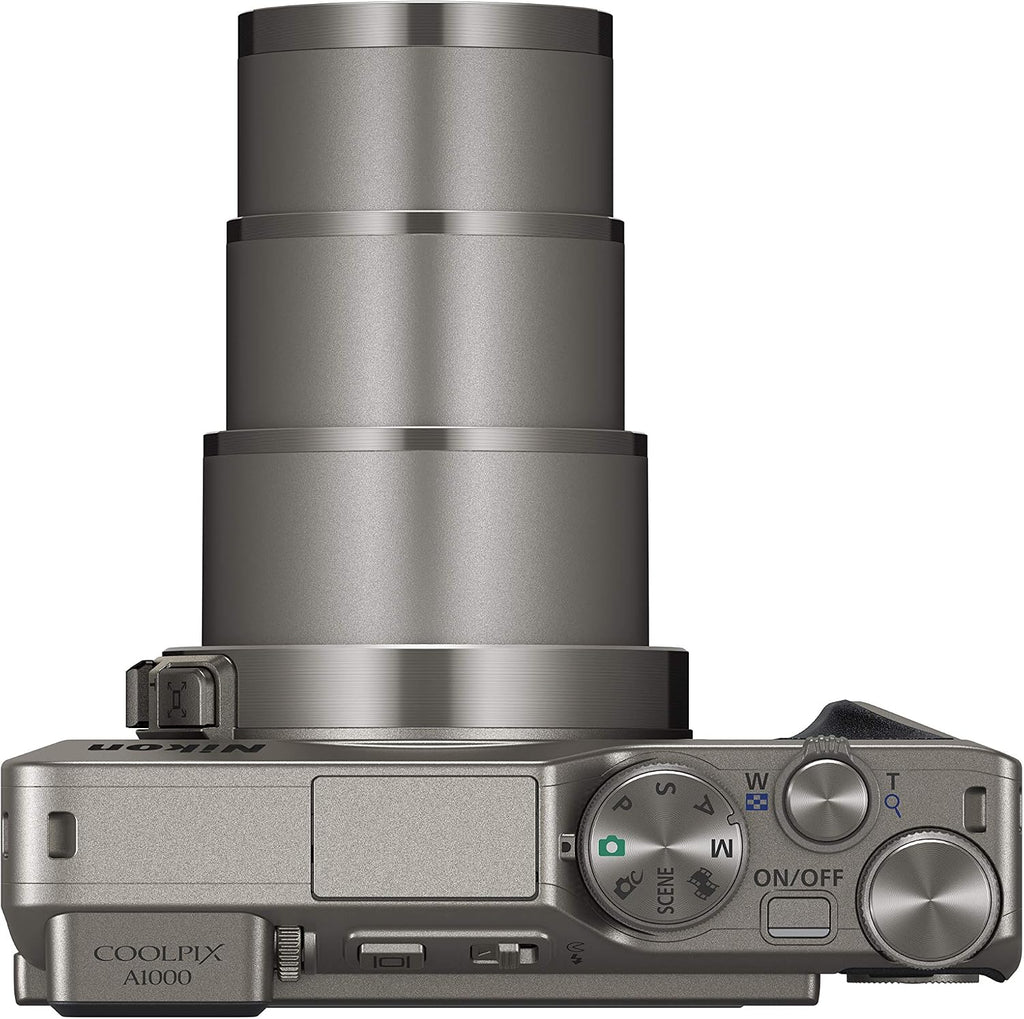 Nikon Coolpix A1000 20.1 MP Point & Shoot Digital Camera, Silver