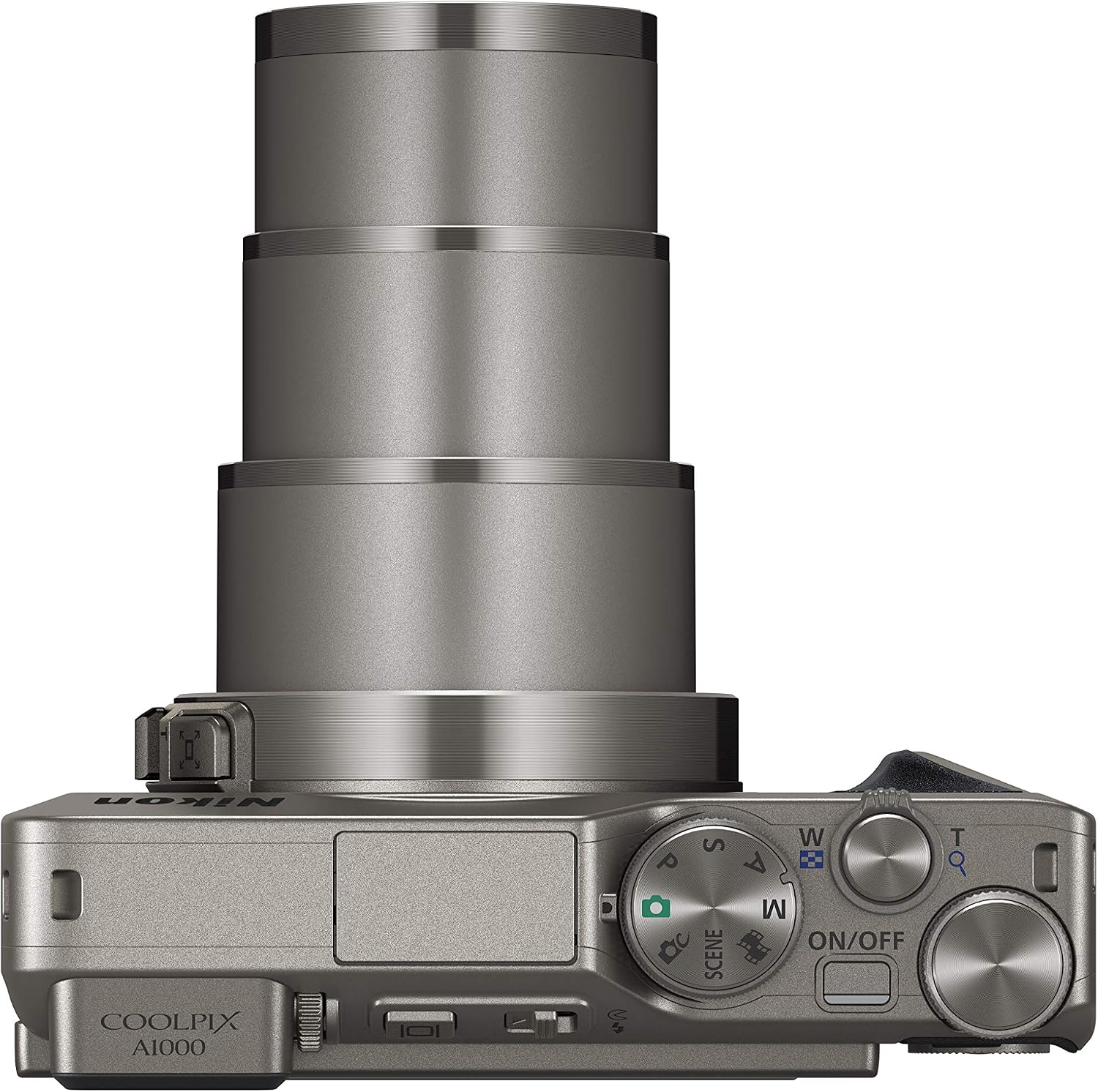 Nikon Coolpix A1000 20.1 MP Point & Shoot Digital Camera, Silver
