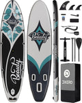 Inflatable Stand Up Paddle Board with SUP Accessories, 11'*33' Inflatable Paddle Boards for Adults & Youth of All Skill Levels