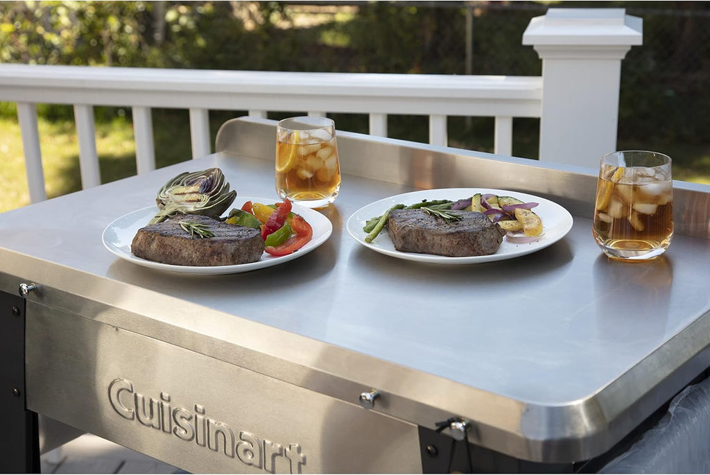 Cuisinart CPT-194 Outdoor Stainless Steel Grill Prep Table