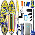Niphean Inflatable Stand Up Paddle Board with SUP Accessories, Anti-Slip EVA Deck, 10'6'' Inflatable Paddle Boards for Adults & Youth of All Skill Levels
