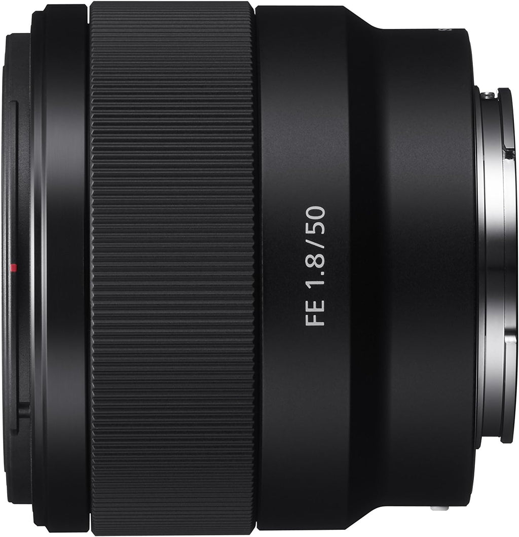 Sony - FE 50mm F1.8 Standard Lens (SEL50F18F/2), Black