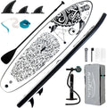 FEATH-R-LITE Inflatable Ultra-Light 10'×30''/10'6''×33'' Stand Up Paddle Board for All Skill Levels with Premium SUP Paddleboard Accessories,Non-Slip Comfort Deck for Youth & Adults