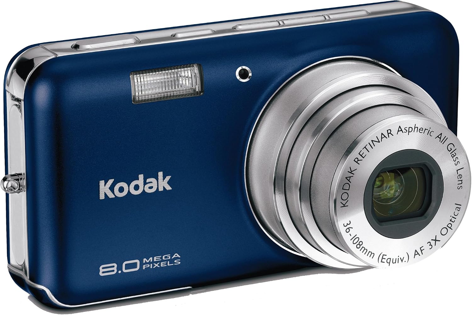 Kodak Easyshare V803 8 MP Digital Camera with 3xOptical Zoom (Cosmic Blue)