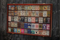 The Playing Card Frame - 60 Deck Wooden Mahogany Cards Display by Gamblers Warehouse