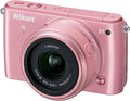 Nikon 1 S1 10.1 MP HD Digital Camera with 11-27.5mm VR 1 NIKKOR Lens (Pink)