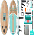 Niphean Inflatable Stand Up Paddle Board with SUP Accessories, Anti-Slip EVA Deck, 10'6'' Inflatable Paddle Boards for Adults & Youth of All Skill Levels