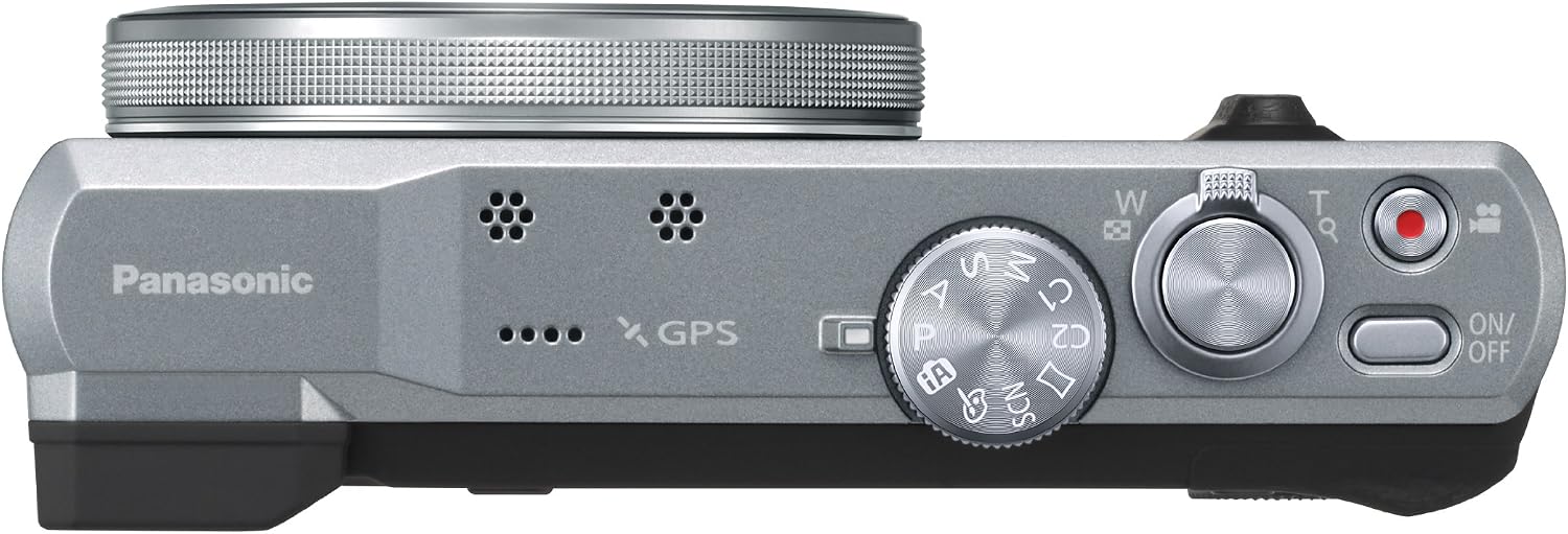 Panasonic DMC-ZS40S Digital Camera with 3.0-Inch LCD (Silver)