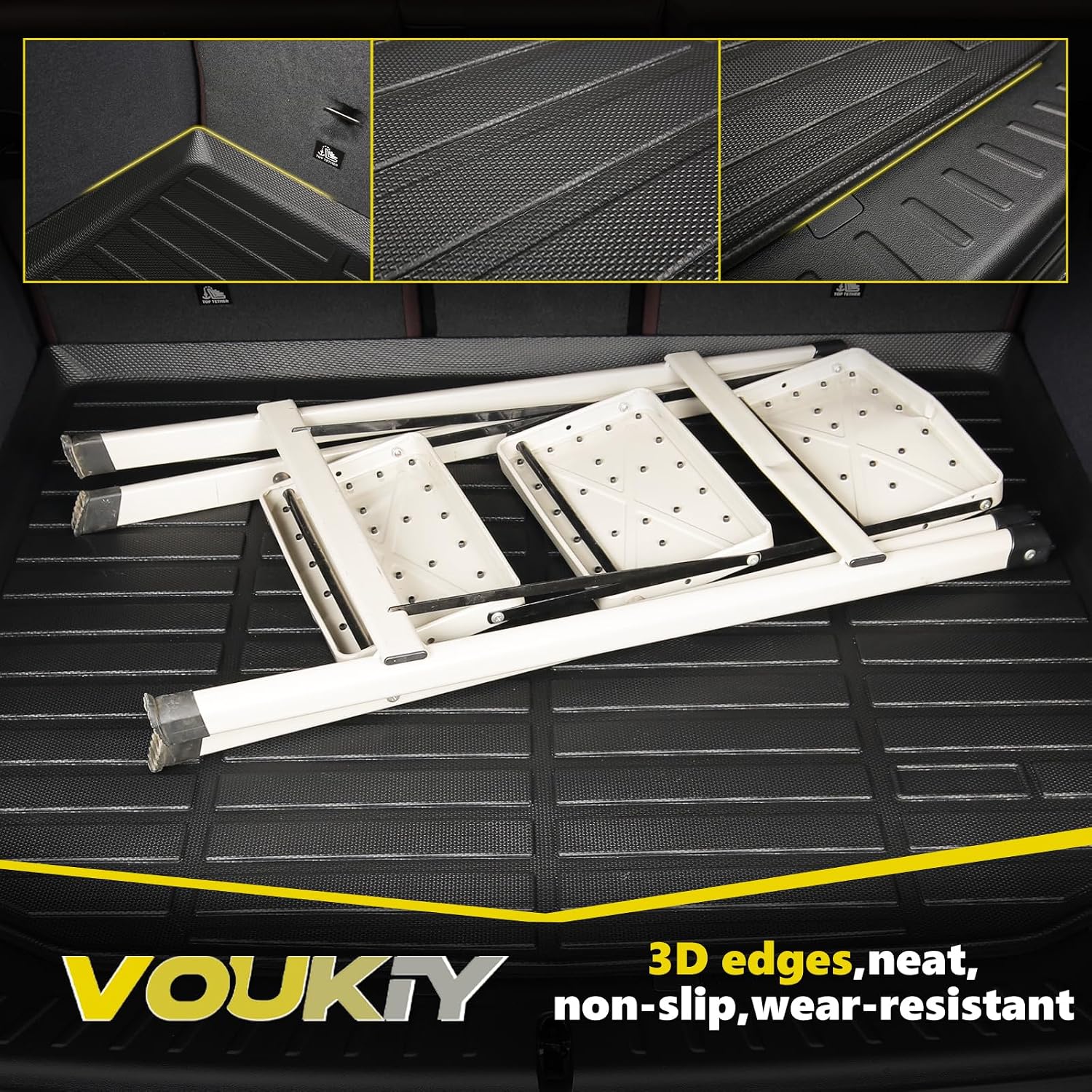 All Weather Car Floor Mats & Cargo Liner Set Fit for X2 2018 2019 2020 2021 2022 2023 Floor Liners Trunk Liner X2 Cargo Mat Accessories Black