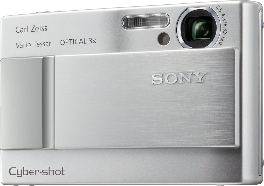 Sony Cybershot DSC-T10 7.2MP Digital Camera with 3x Optical Steady Shot Zoom (Silver)