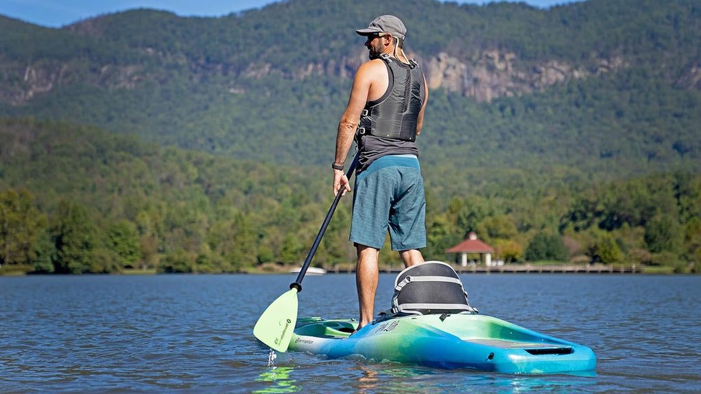 Perception Hi Life | Sit on Top Kayak for Adults | Hybrid SUP Stand up Paddle Board Kayak