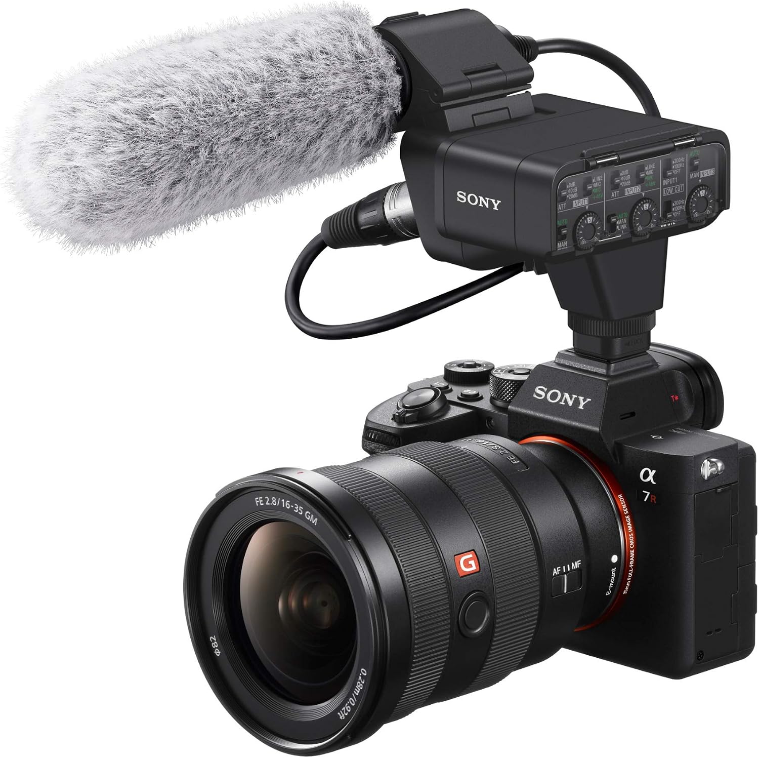 Sony Digital XLR Adaptor Kit with Microphone - XLR-K3M